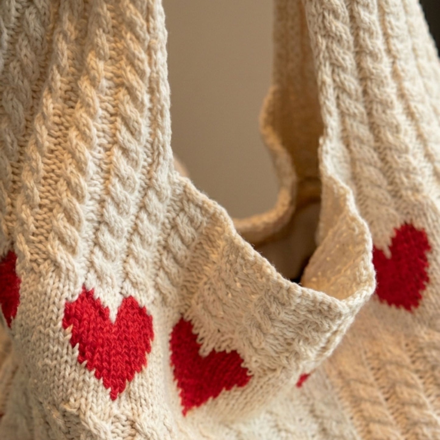Bolso de corazones Hecho a mano