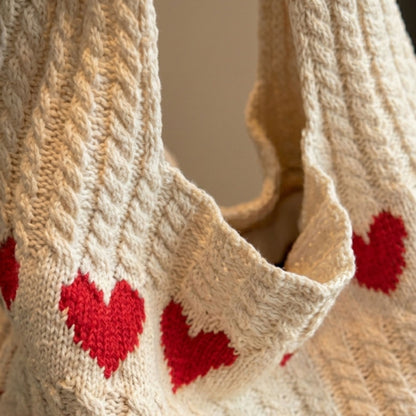 Bolso de corazones Hecho a mano