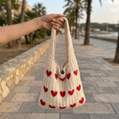 Bolso de corazones Hecho a mano
